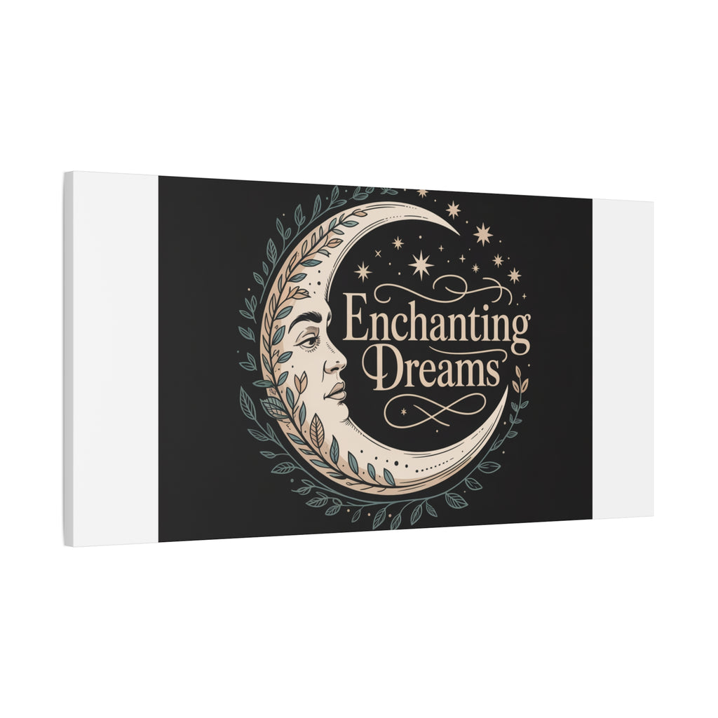 Enchanting Dreams Moon Canvas