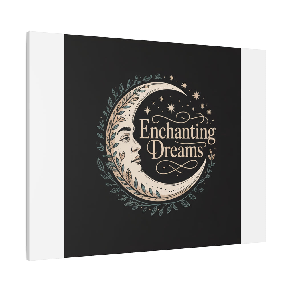 Enchanting Dreams Moon Canvas