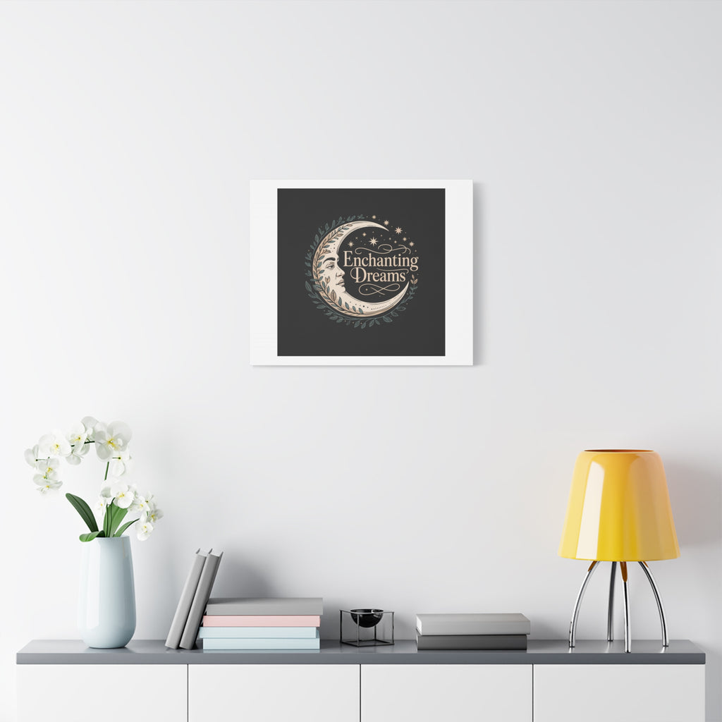 Enchanting Dreams Moon Canvas