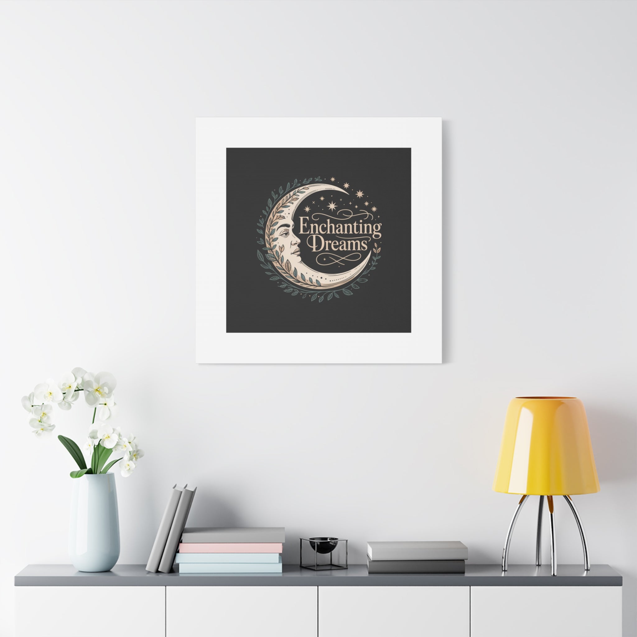 Enchanting Dreams Moon Canvas