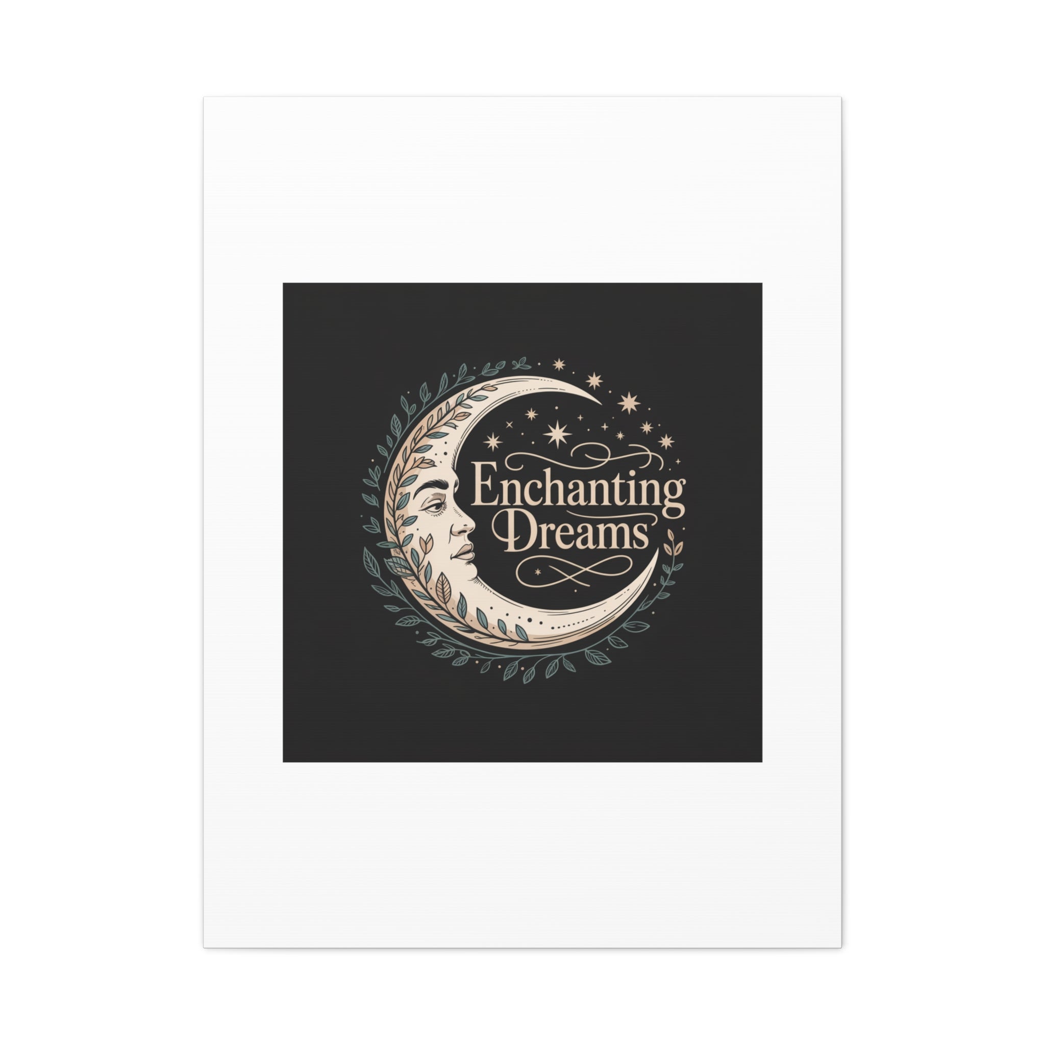 Enchanting Dreams Moon Canvas