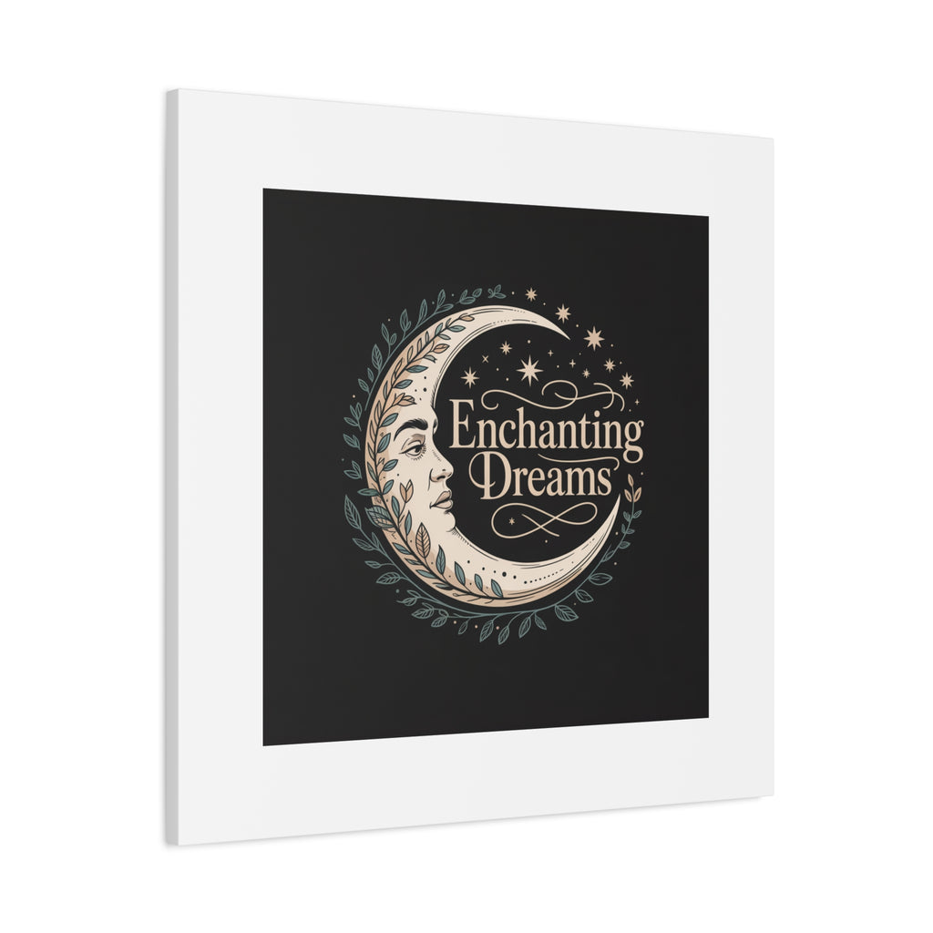 Enchanting Dreams Moon Canvas