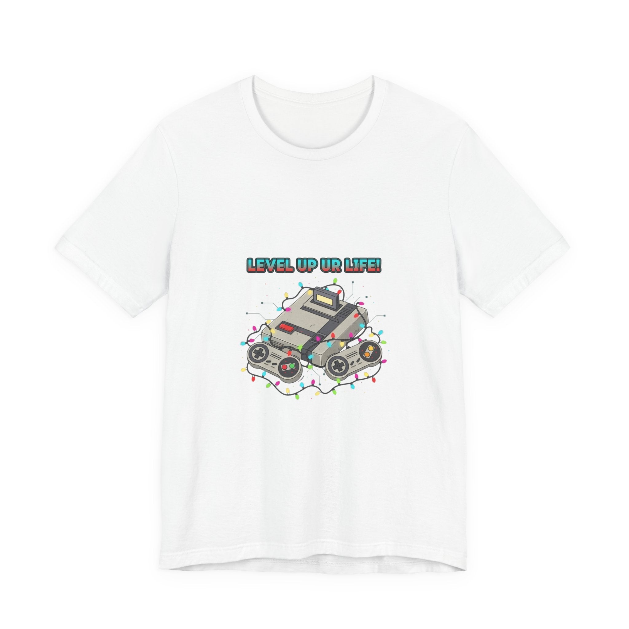 Level Up IRL Tee | gamer shirt, pixel retro controller