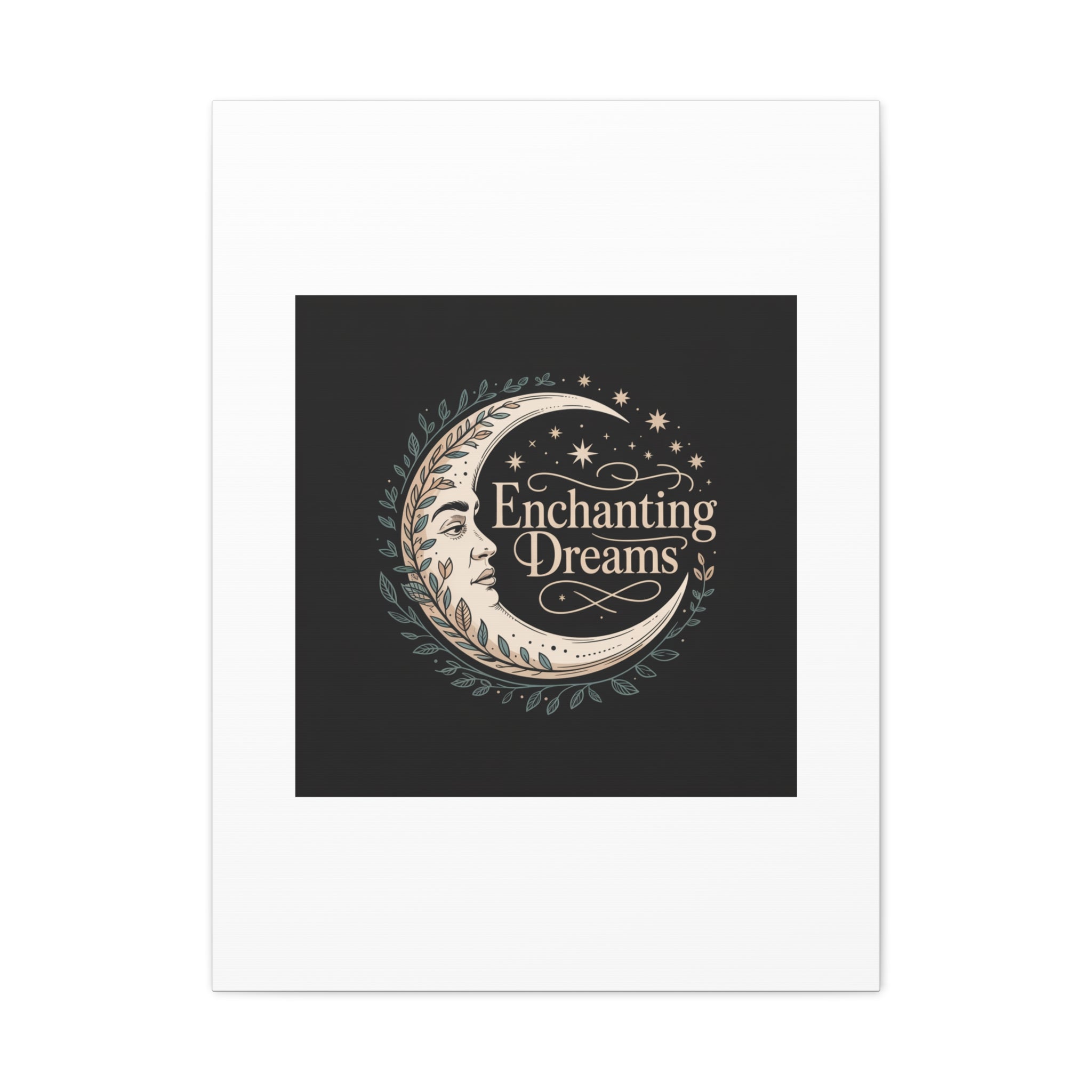 Enchanting Dreams Moon Canvas