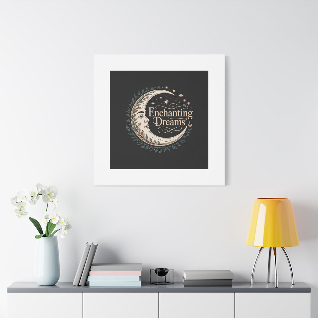Enchanting Dreams Moon Canvas