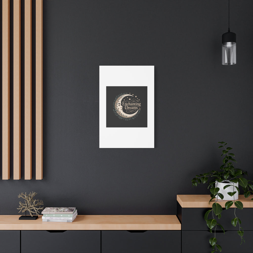 Enchanting Dreams Moon Canvas