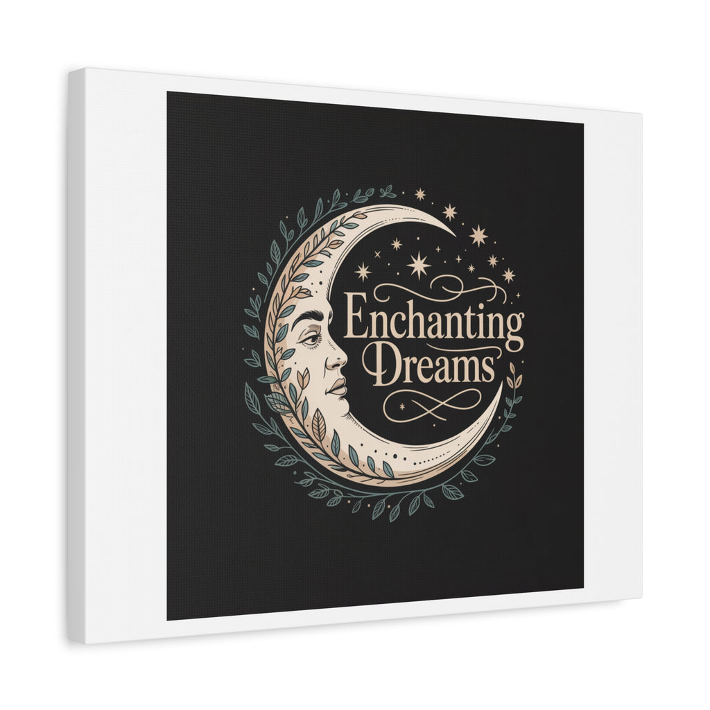 Enchanting Dreams Moon Canvas