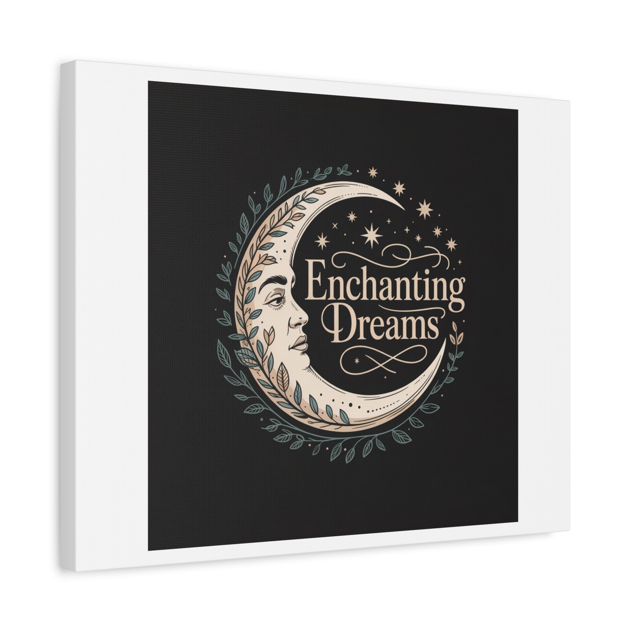 Enchanting Dreams Moon Canvas