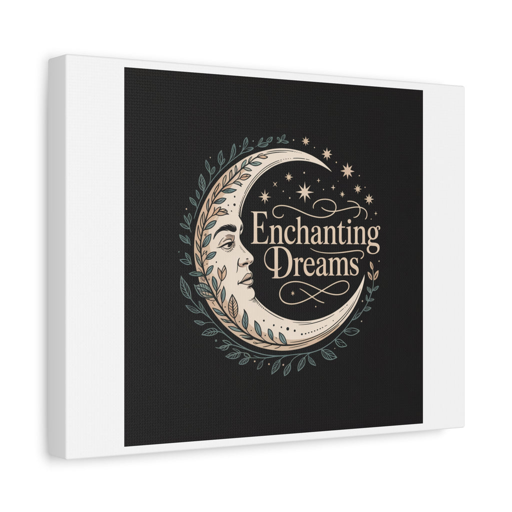 Enchanting Dreams Moon Canvas