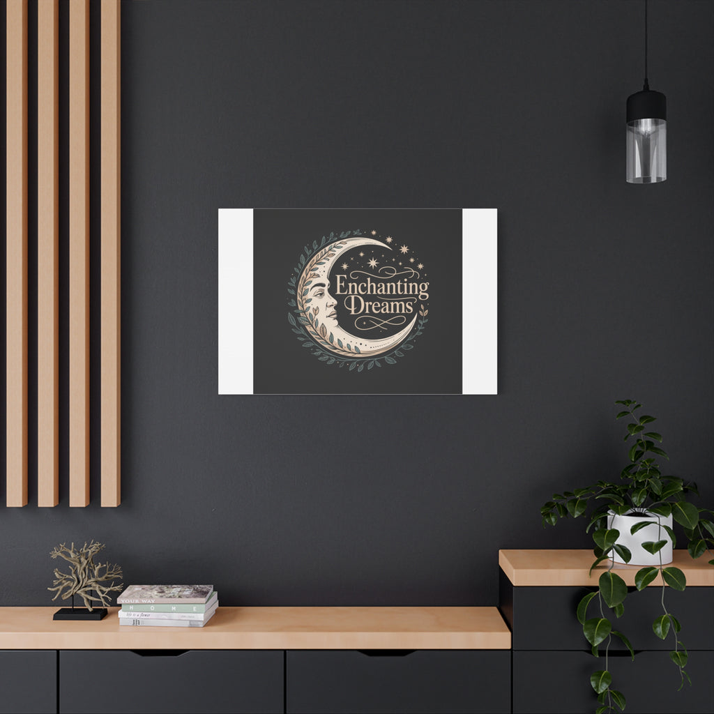 Enchanting Dreams Moon Canvas