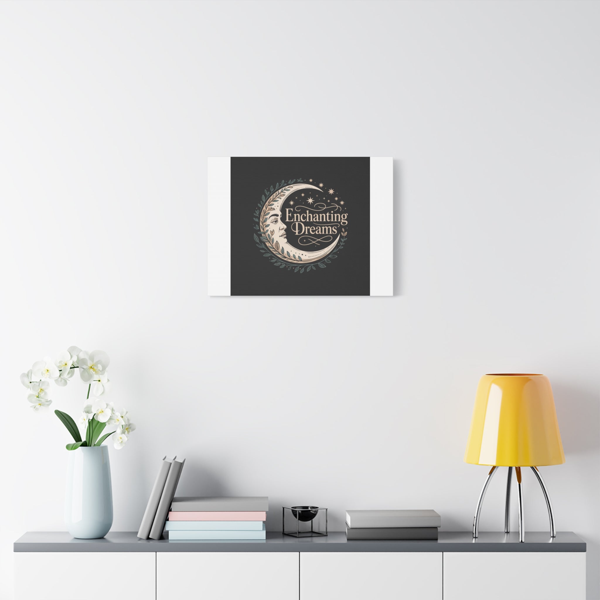 Enchanting Dreams Moon Canvas