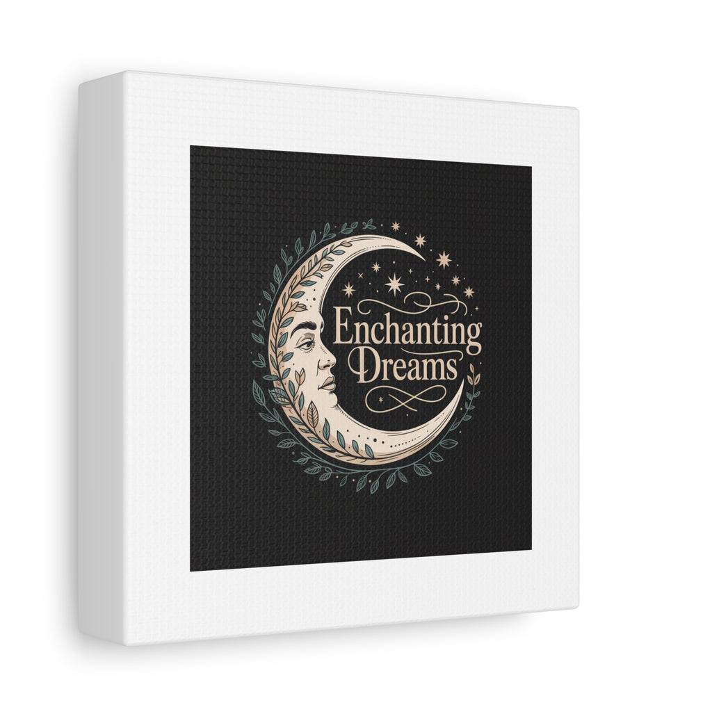 Enchanting Dreams Moon Canvas