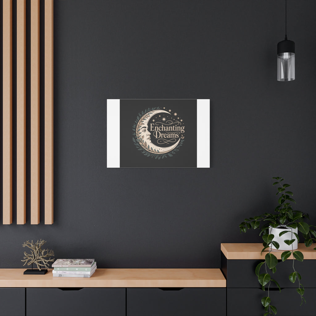 Enchanting Dreams Moon Canvas