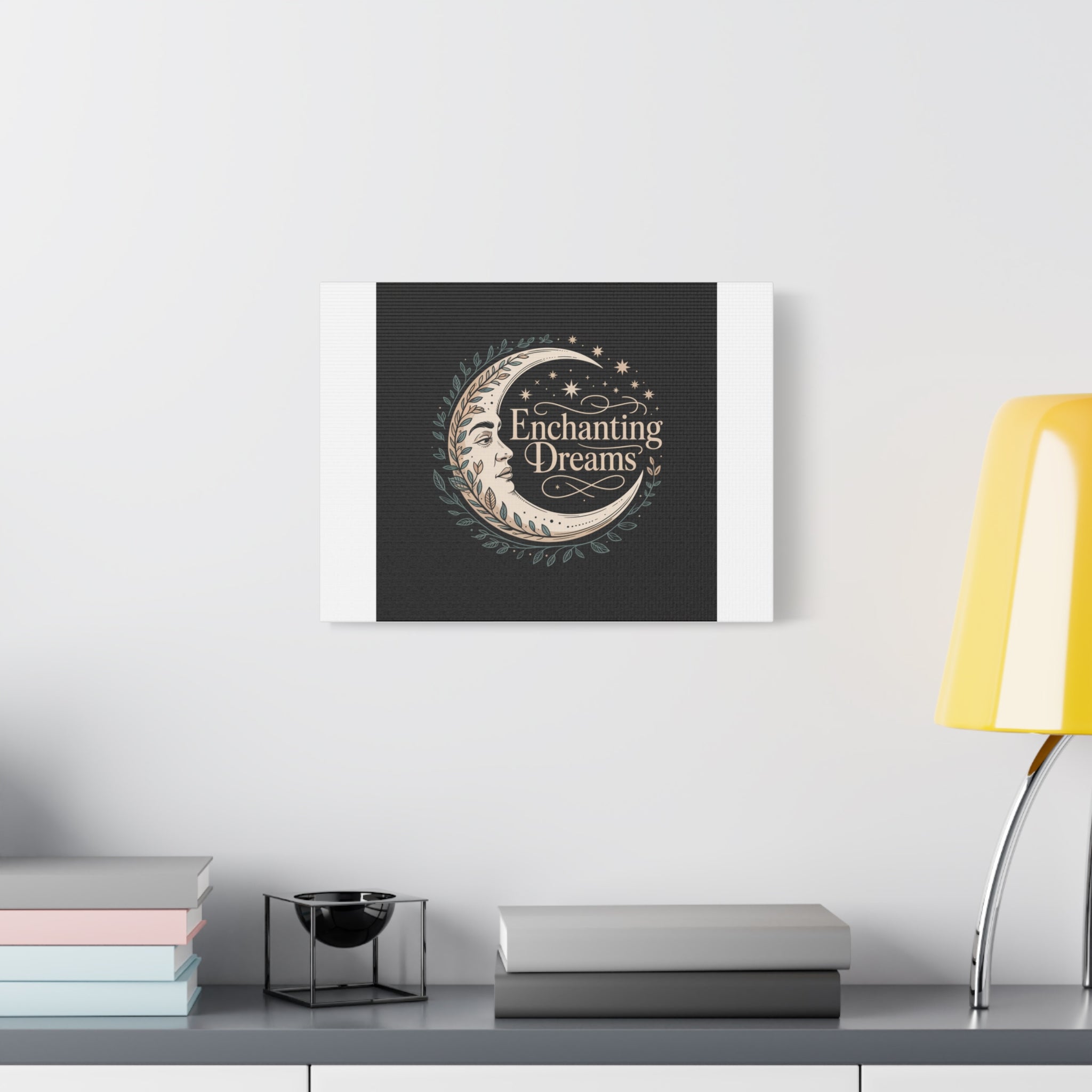 Enchanting Dreams Moon Canvas
