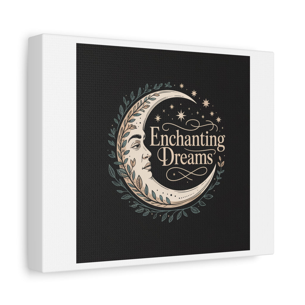 Enchanting Dreams Moon Canvas