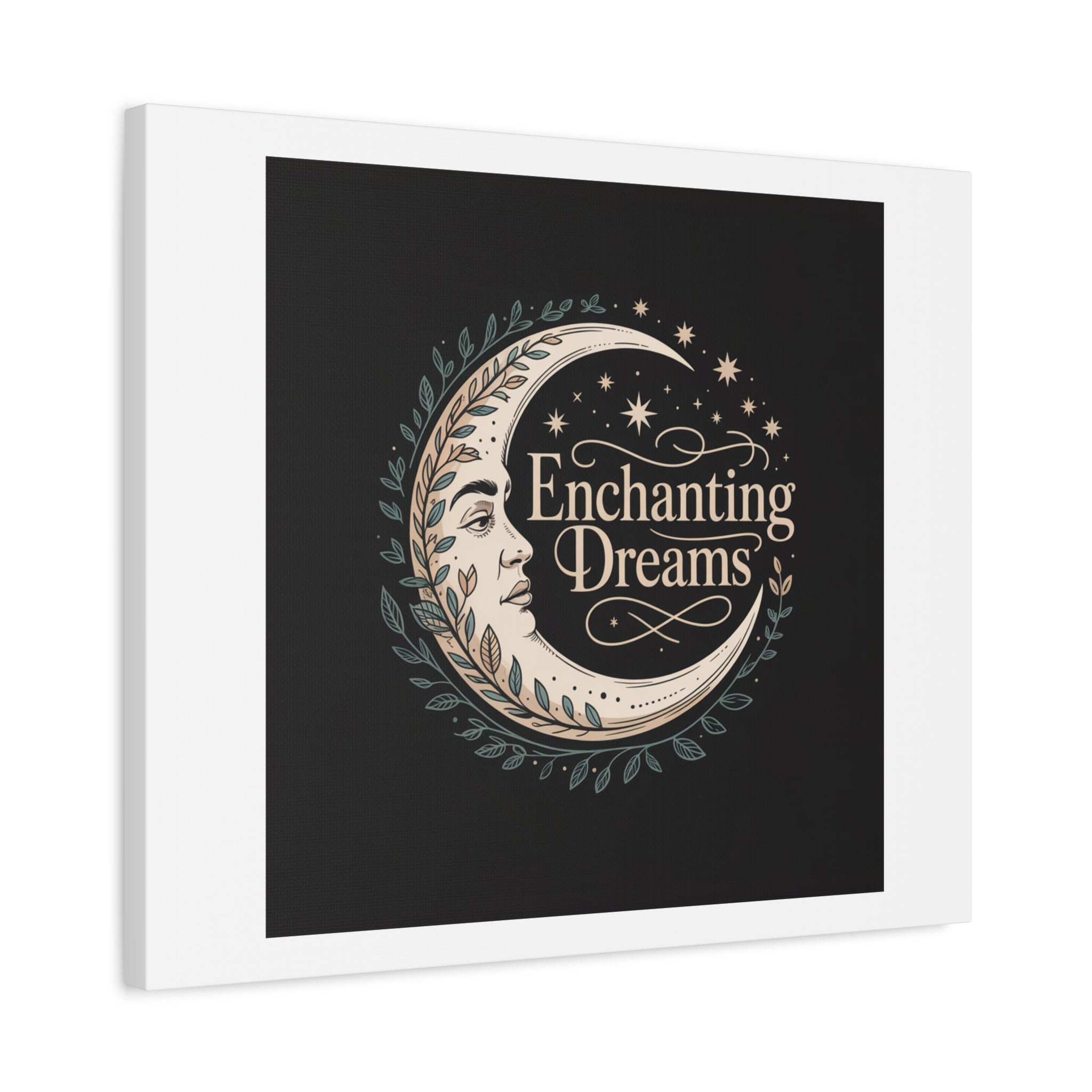 Enchanting Dreams Moon Canvas