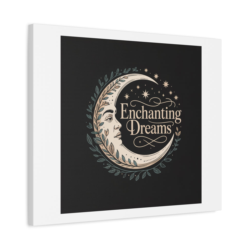 Enchanting Dreams Moon Canvas
