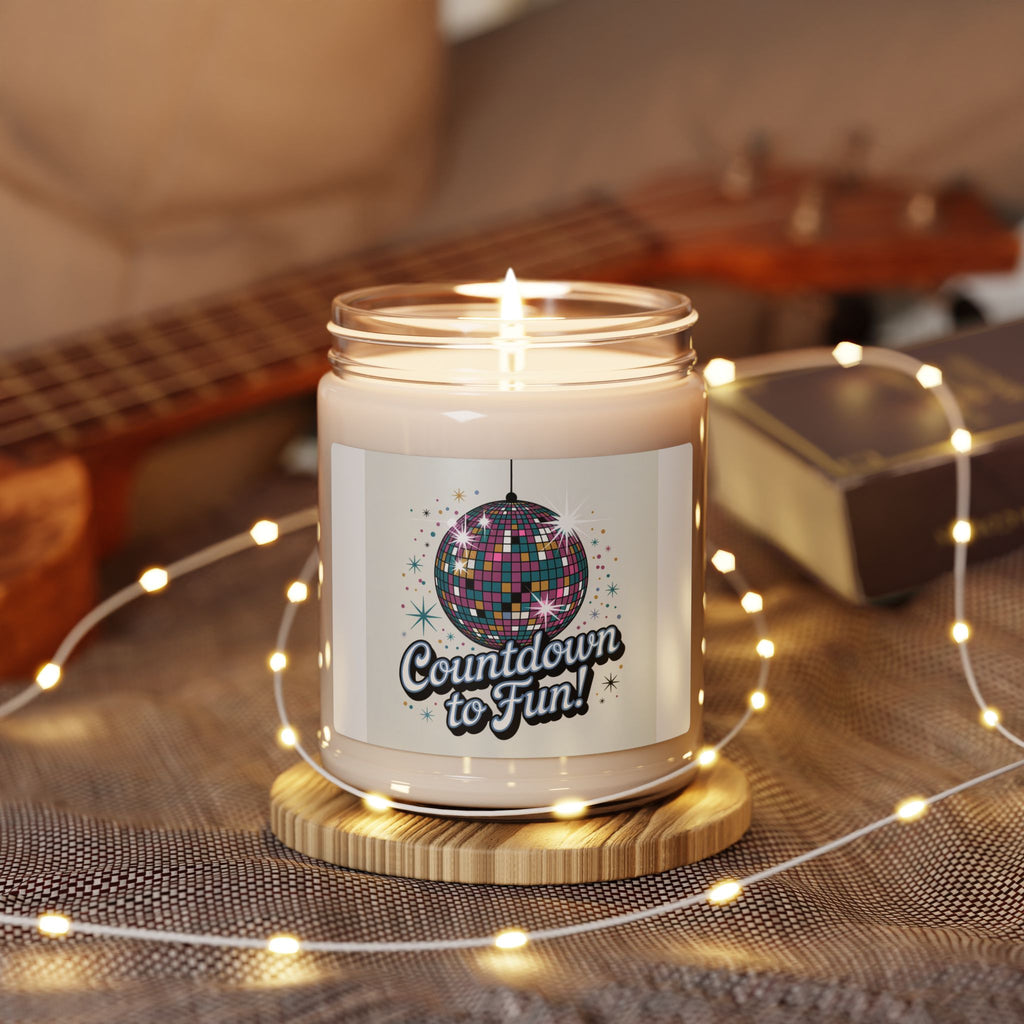 Disco Countdown to Fun! Scented Soy Candle (9 oz)