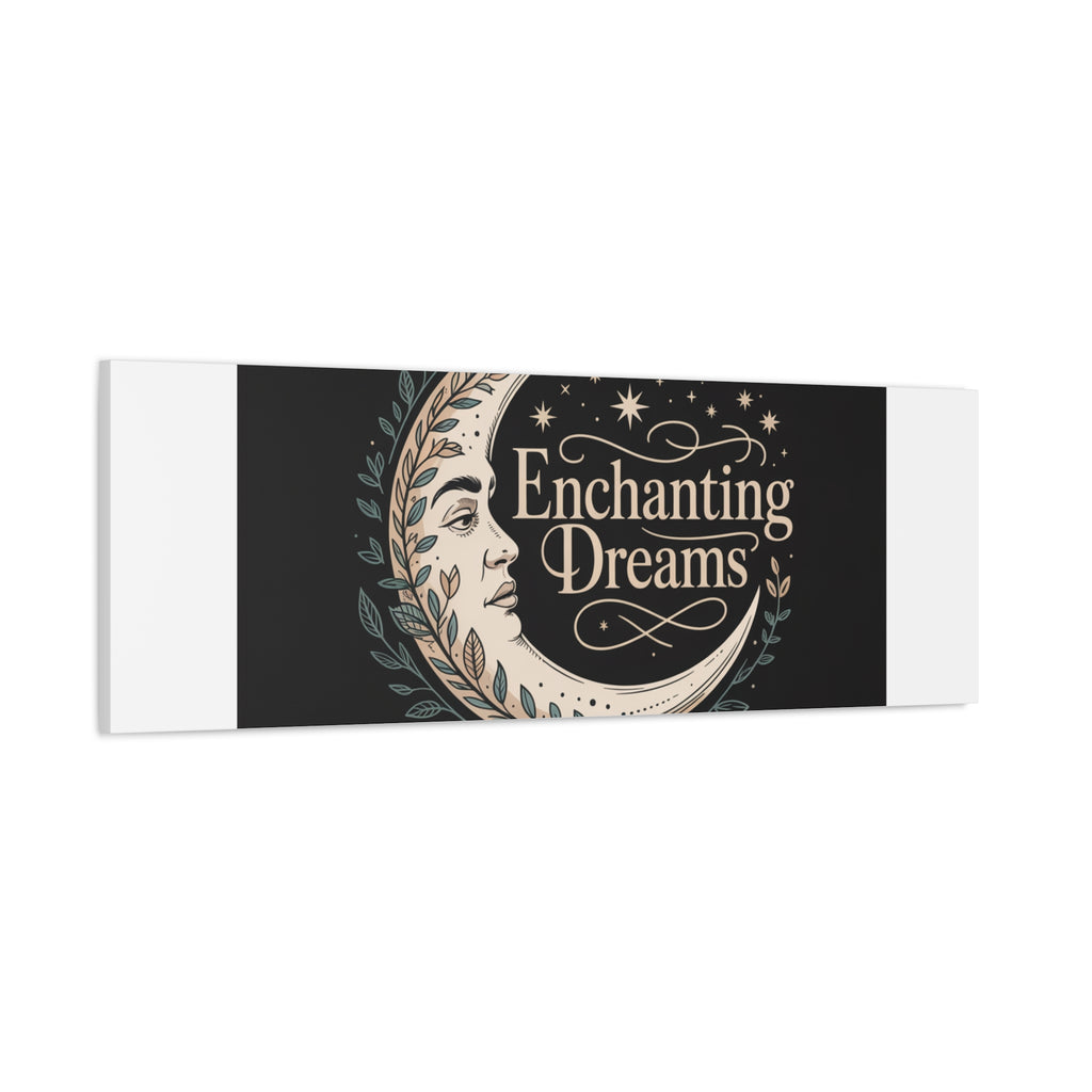 Enchanting Dreams Moon Canvas