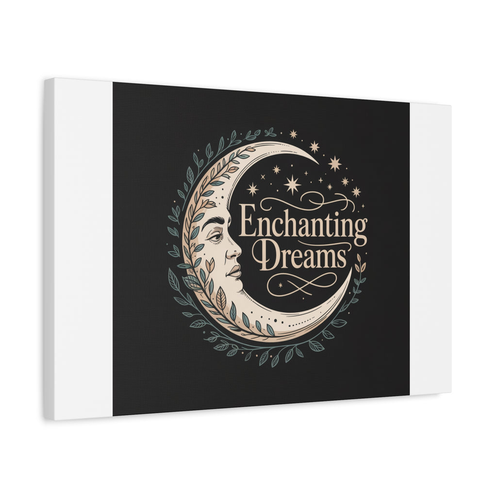 Enchanting Dreams Moon Canvas