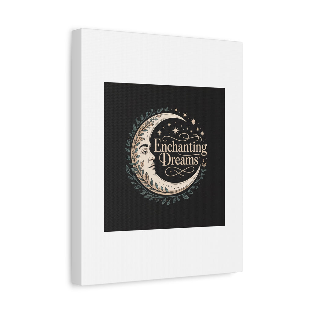 Enchanting Dreams Moon Canvas