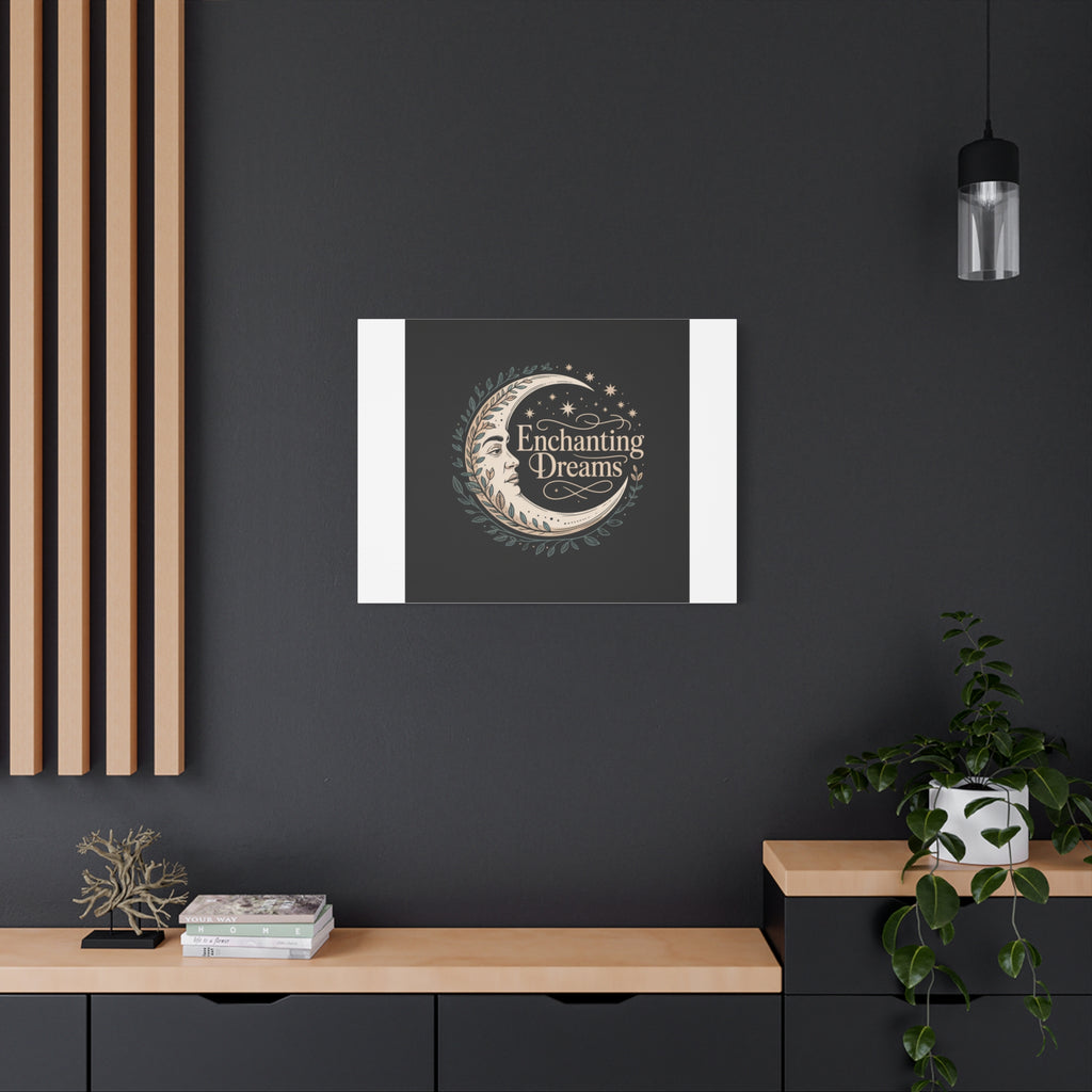 Enchanting Dreams Moon Canvas