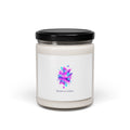 Dreamscape AI Abstract Candle | Soy Jar, Surreal Gradient Art