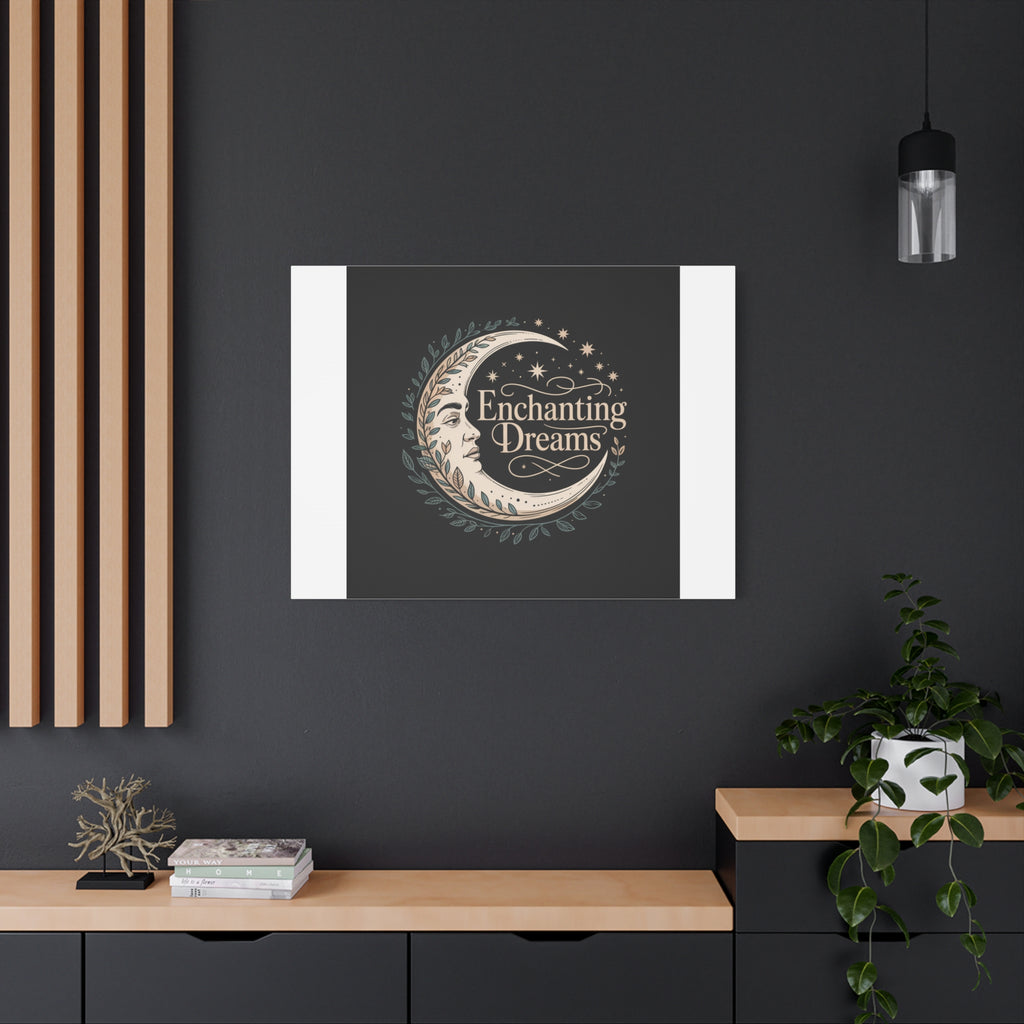 Enchanting Dreams Moon Canvas