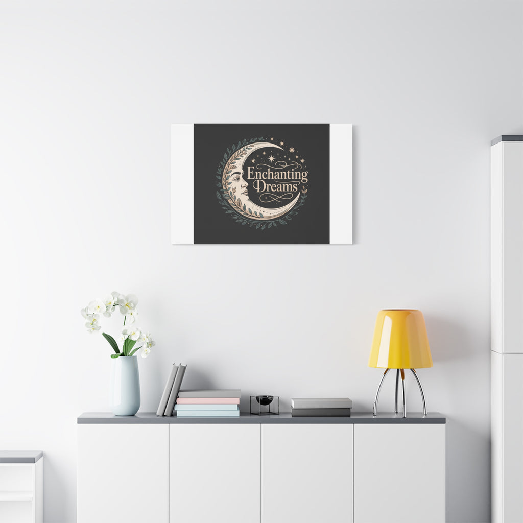 Enchanting Dreams Moon Canvas