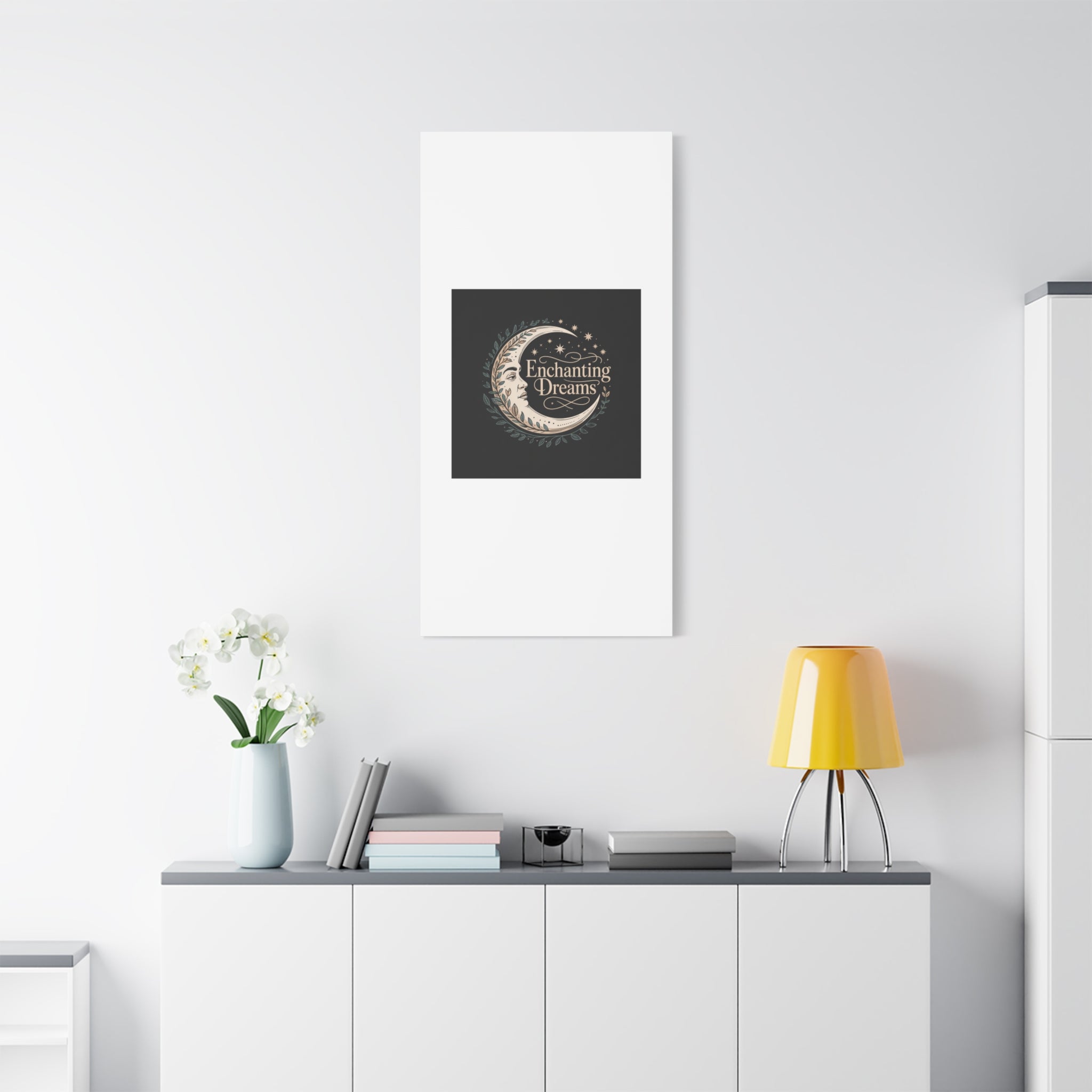 Enchanting Dreams Moon Canvas