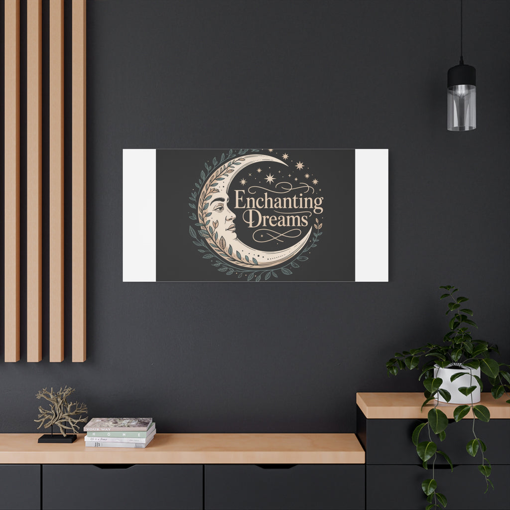 Enchanting Dreams Moon Canvas