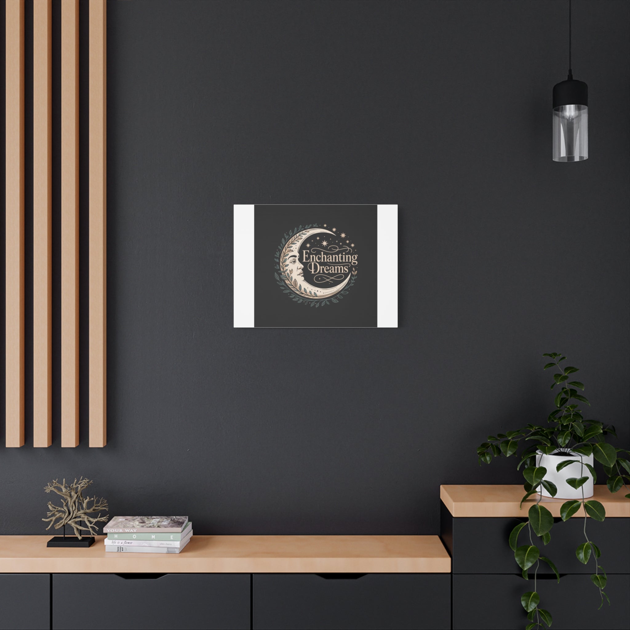 Enchanting Dreams Moon Canvas