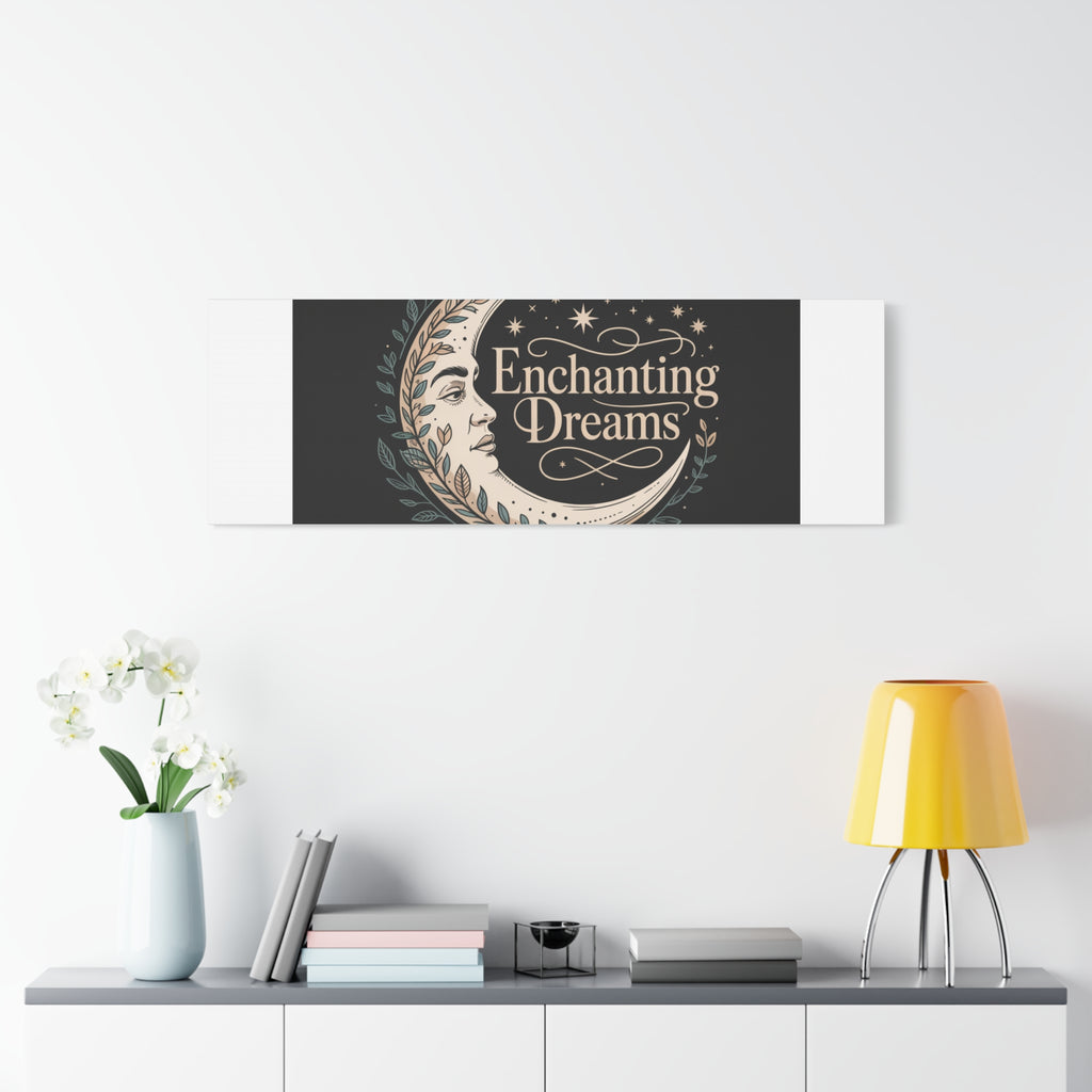 Enchanting Dreams Moon Canvas