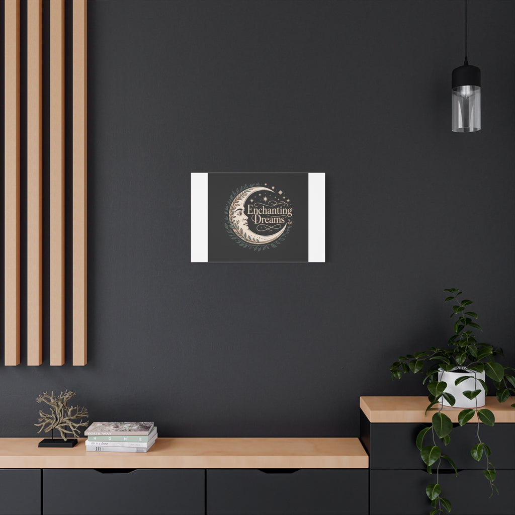Enchanting Dreams Moon Canvas