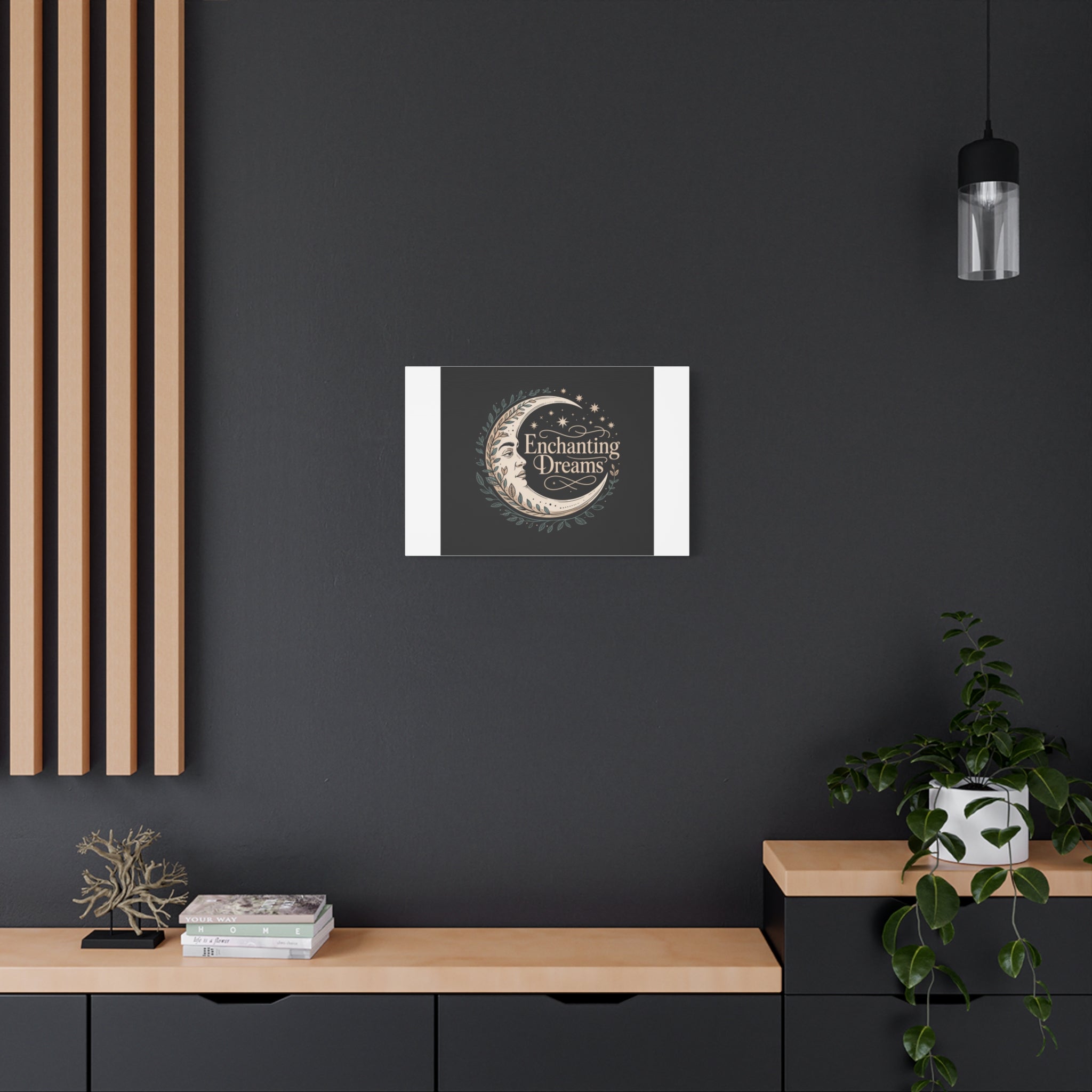 Enchanting Dreams Moon Canvas