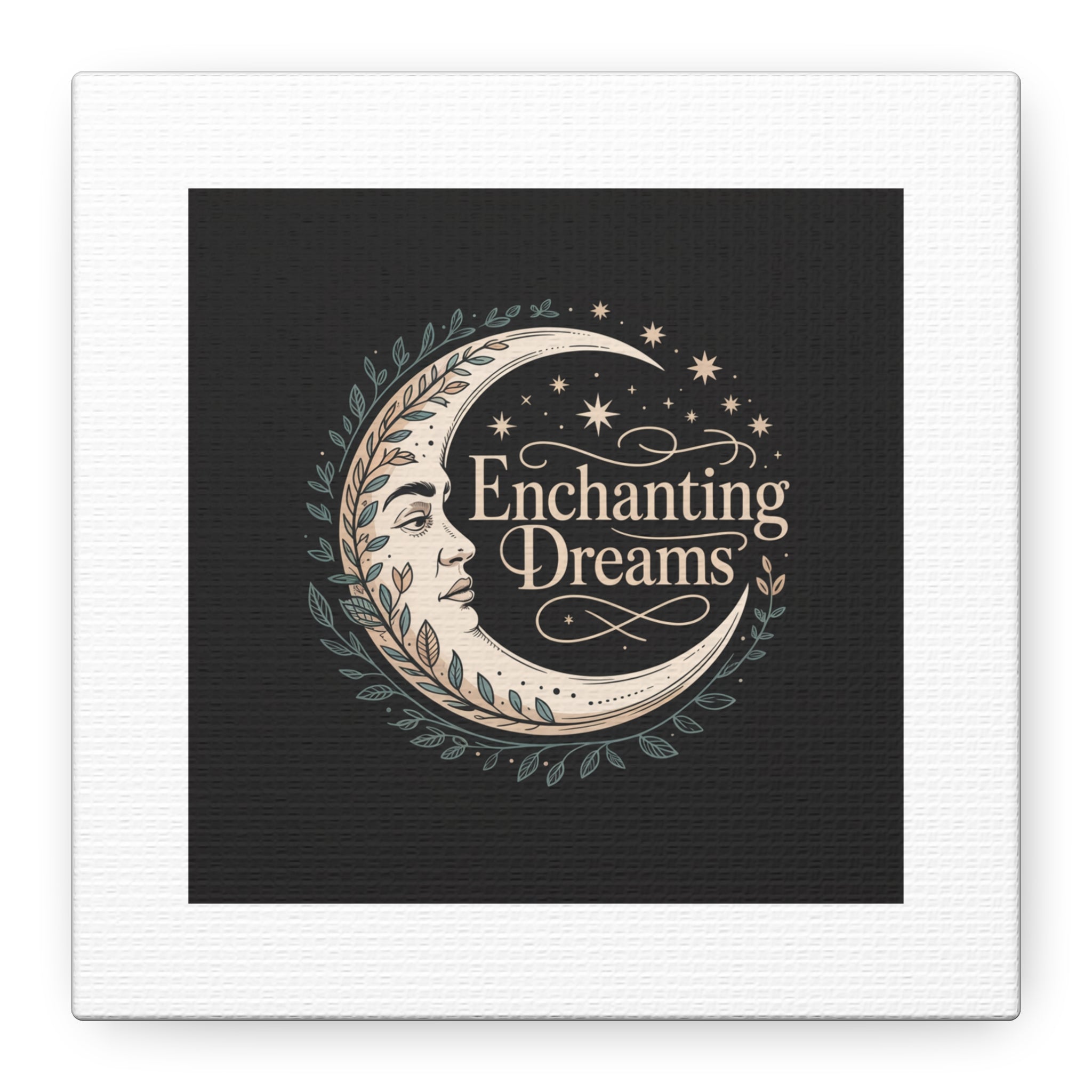 Enchanting Dreams Moon Canvas