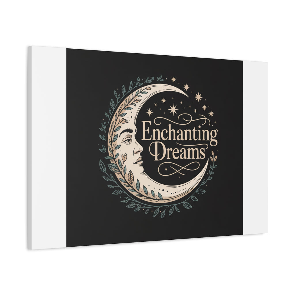 Enchanting Dreams Moon Canvas