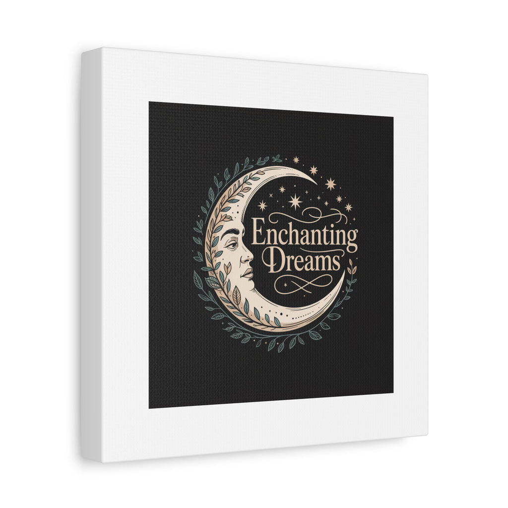 Enchanting Dreams Moon Canvas