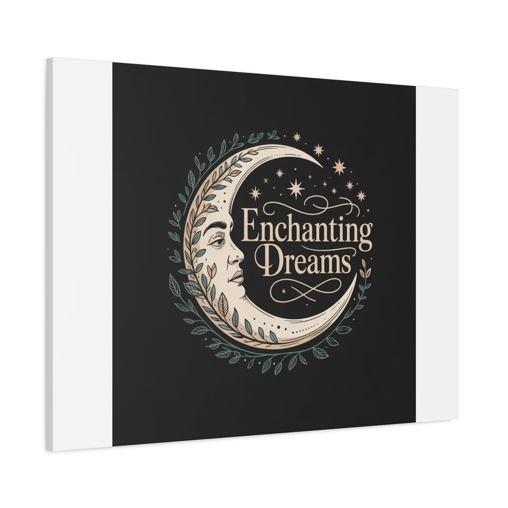 Enchanting Dreams Moon Canvas