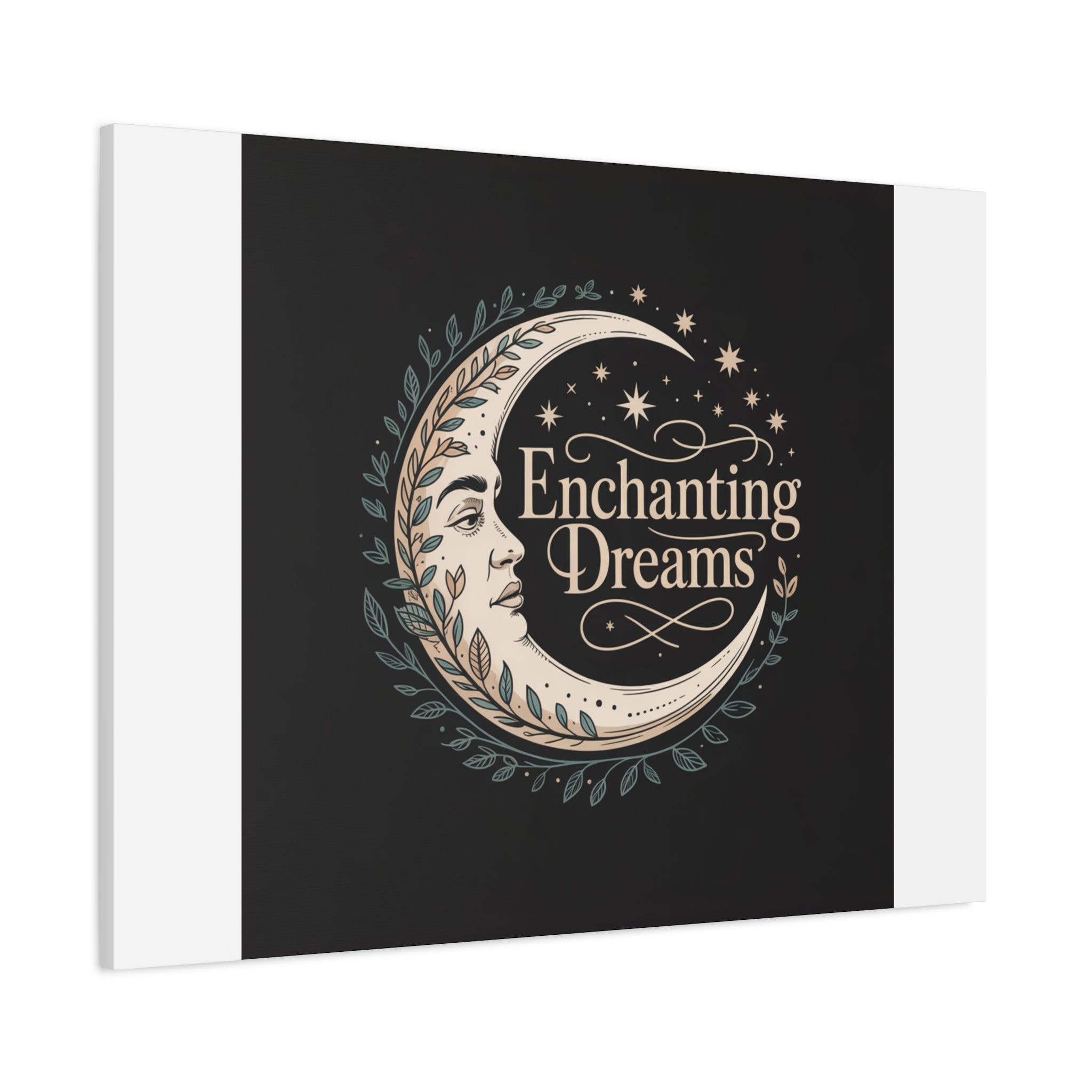 Enchanting Dreams Moon Canvas