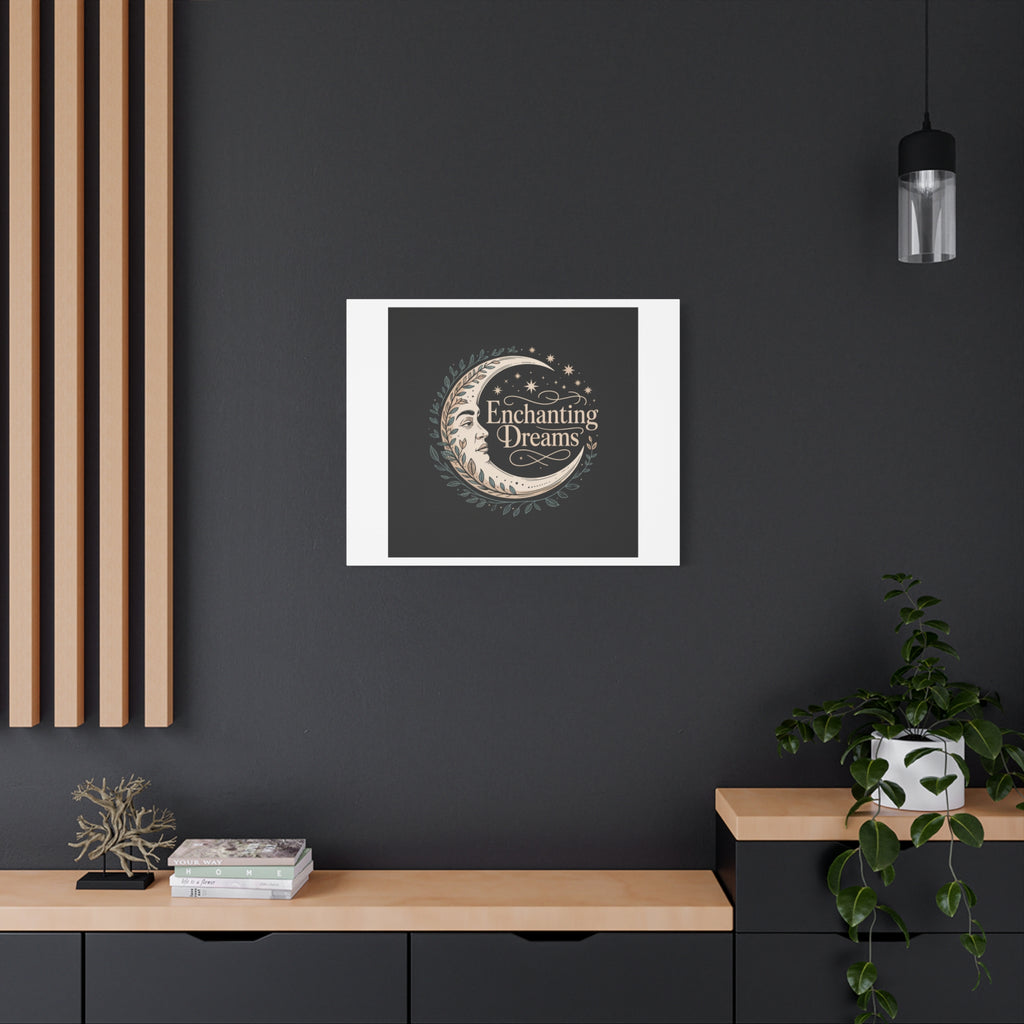 Enchanting Dreams Moon Canvas