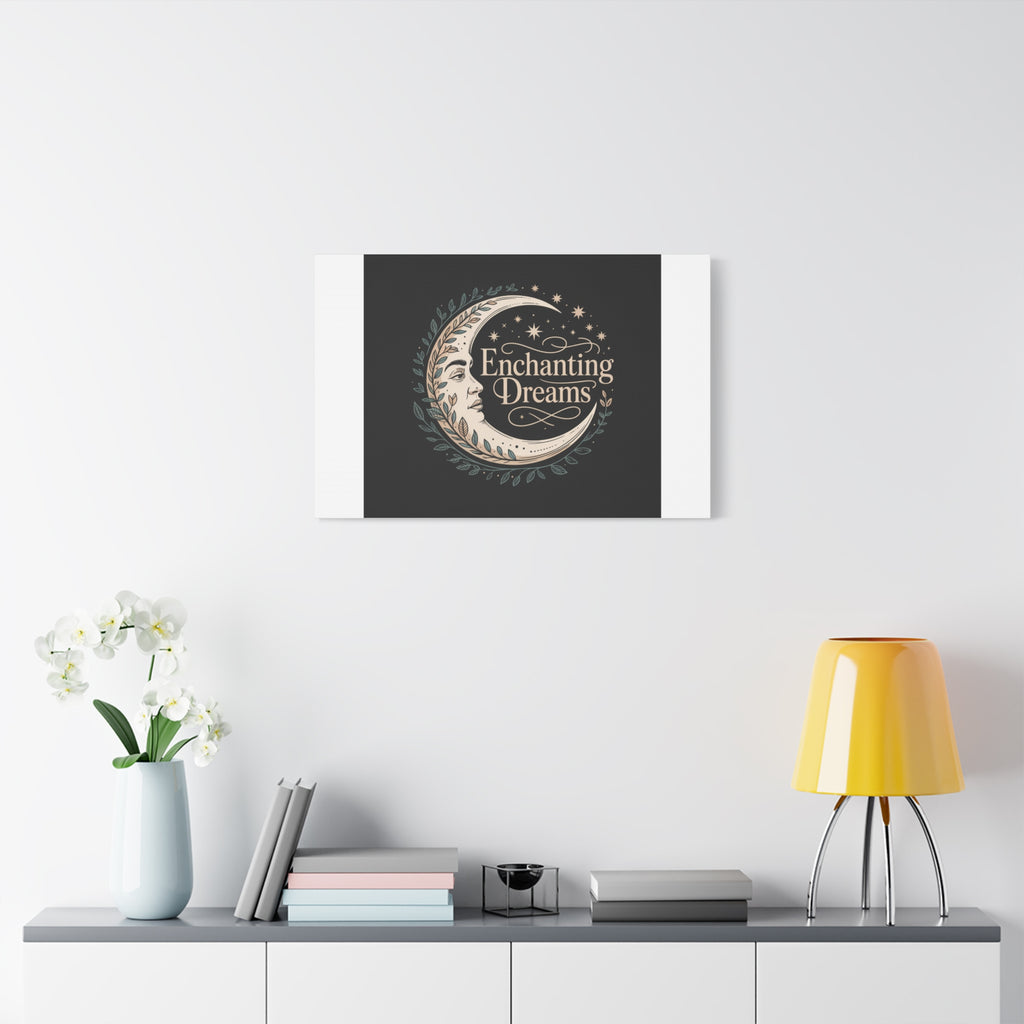Enchanting Dreams Moon Canvas