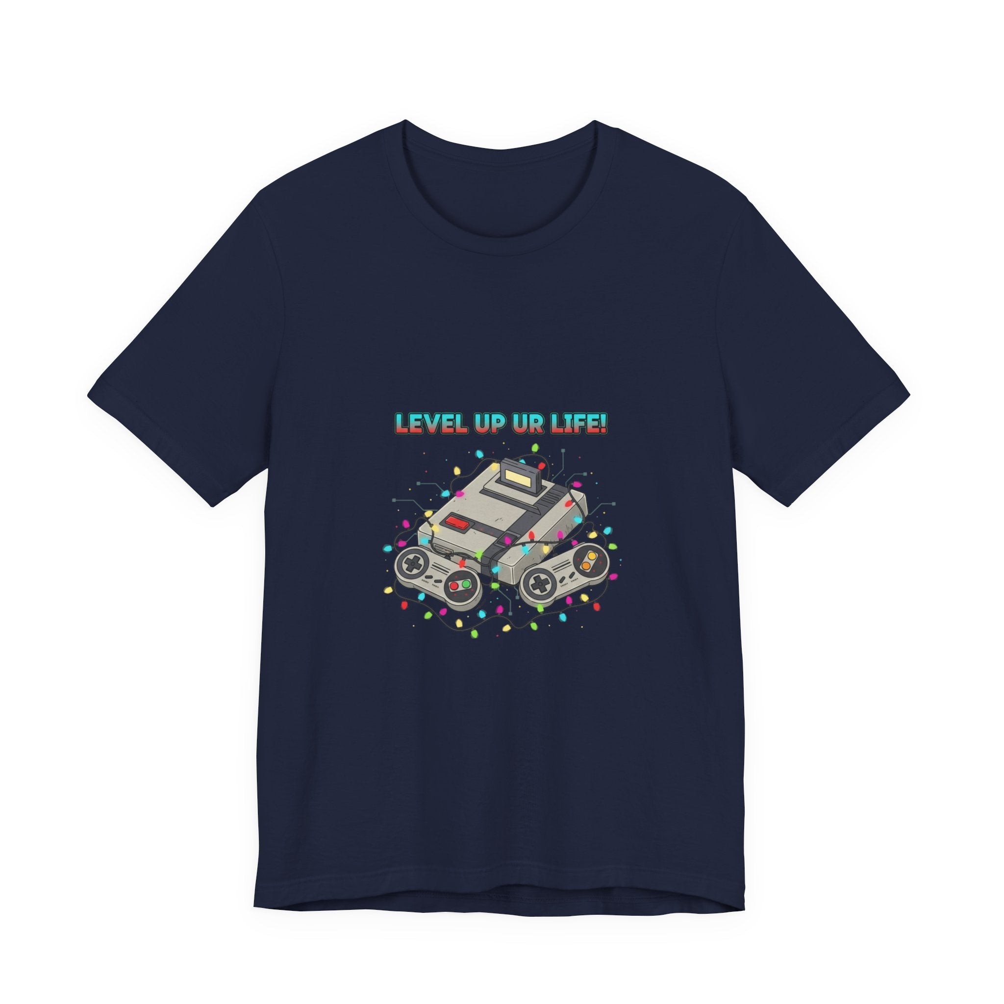 Level Up IRL Tee | gamer shirt, pixel retro controller