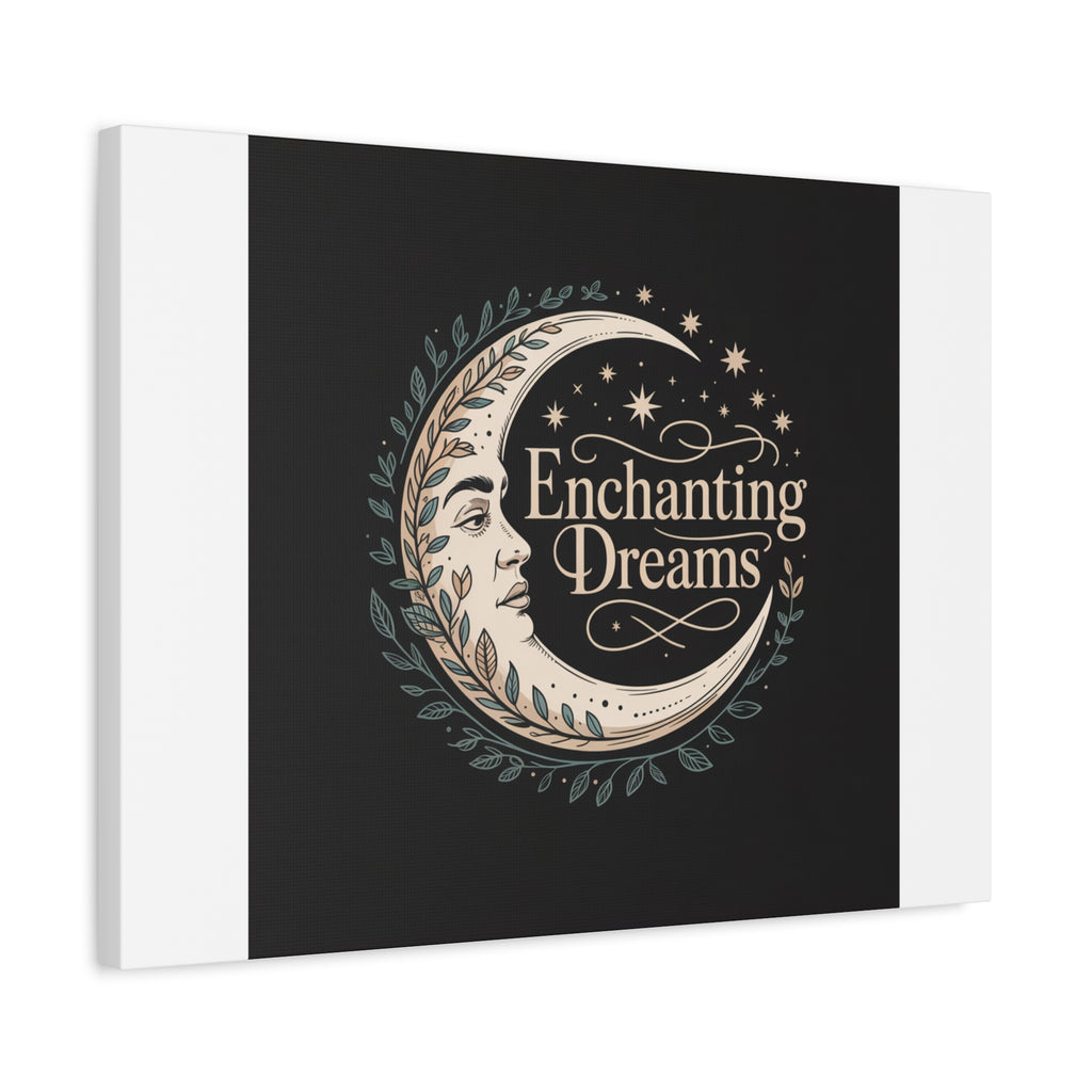 Enchanting Dreams Moon Canvas