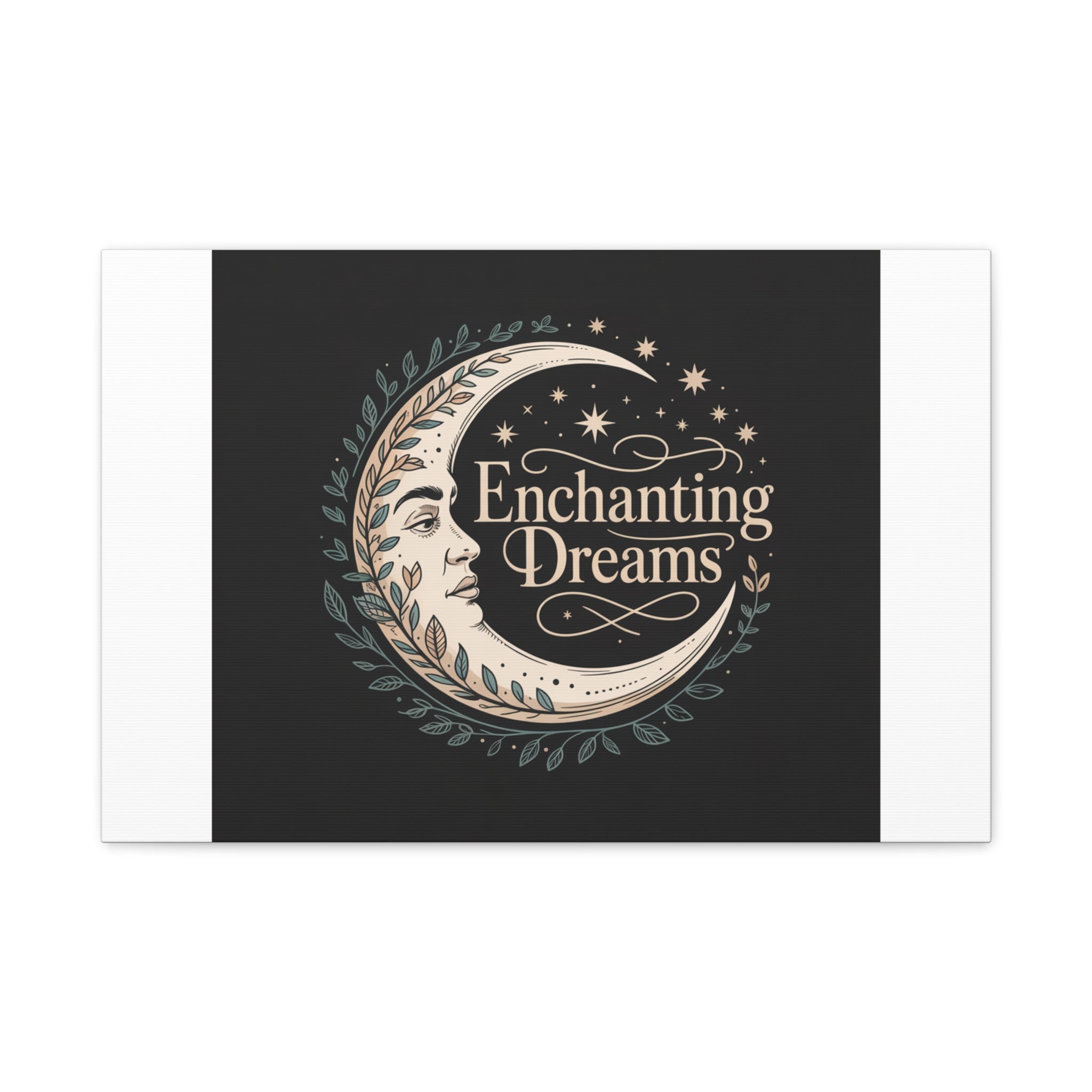 Enchanting Dreams Moon Canvas