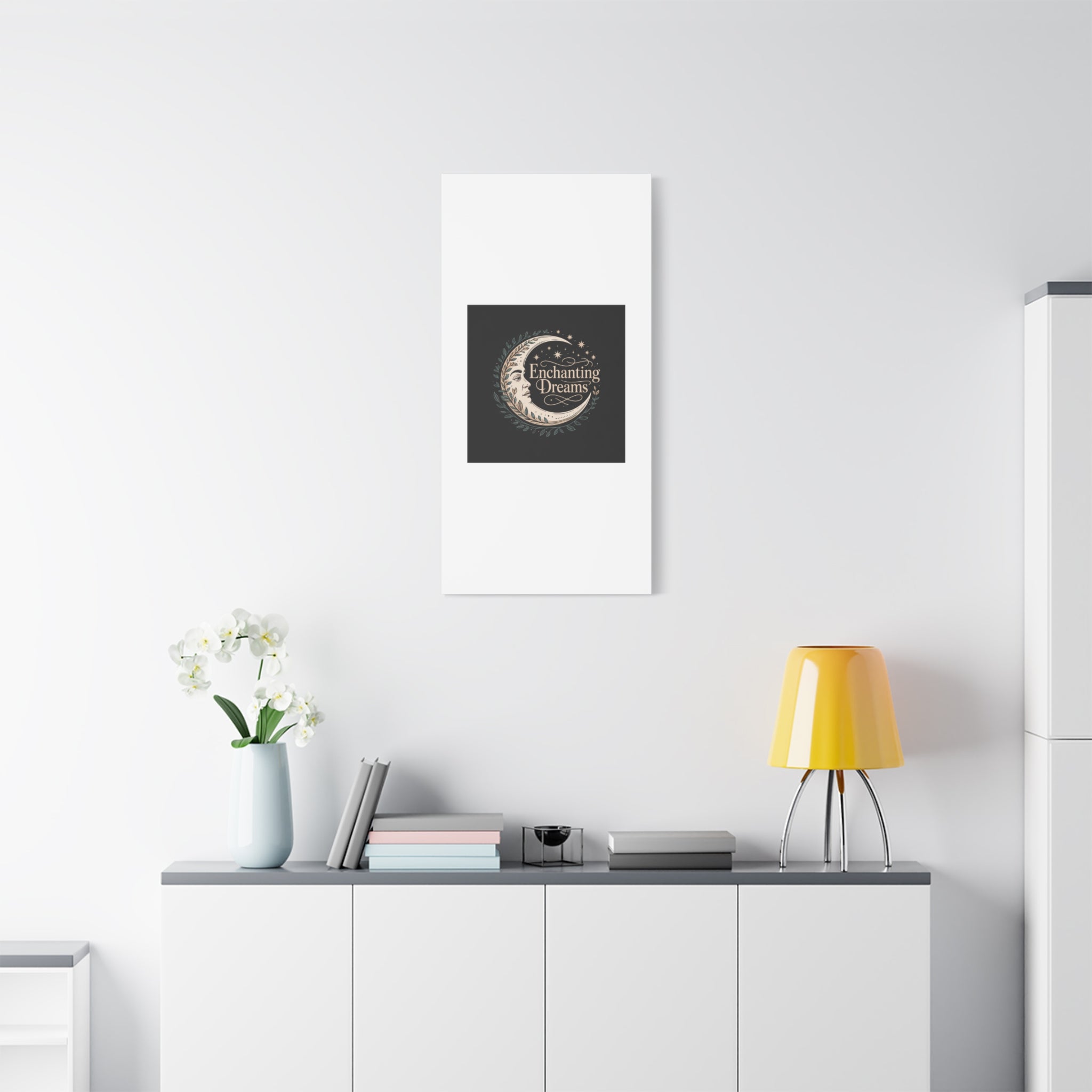 Enchanting Dreams Moon Canvas