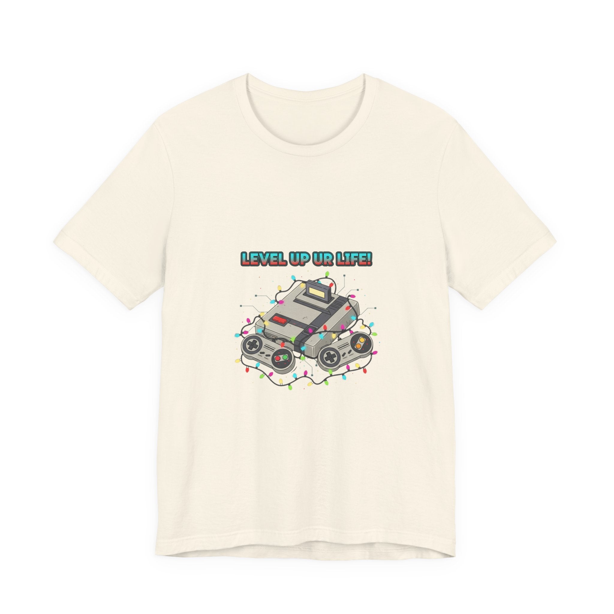 Level Up IRL Tee | gamer shirt, pixel retro controller