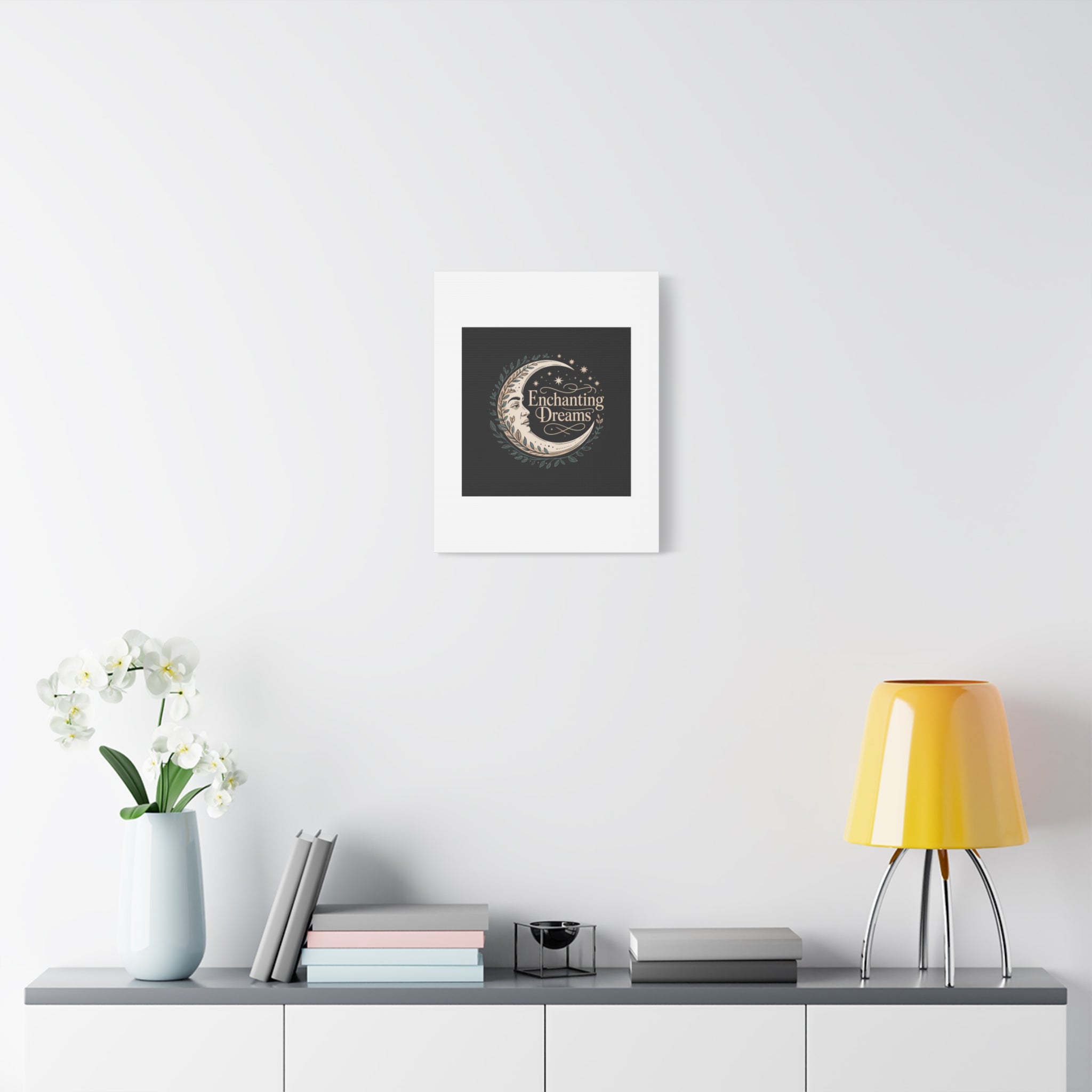 Enchanting Dreams Moon Canvas