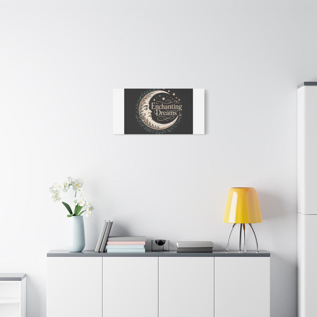 Enchanting Dreams Moon Canvas