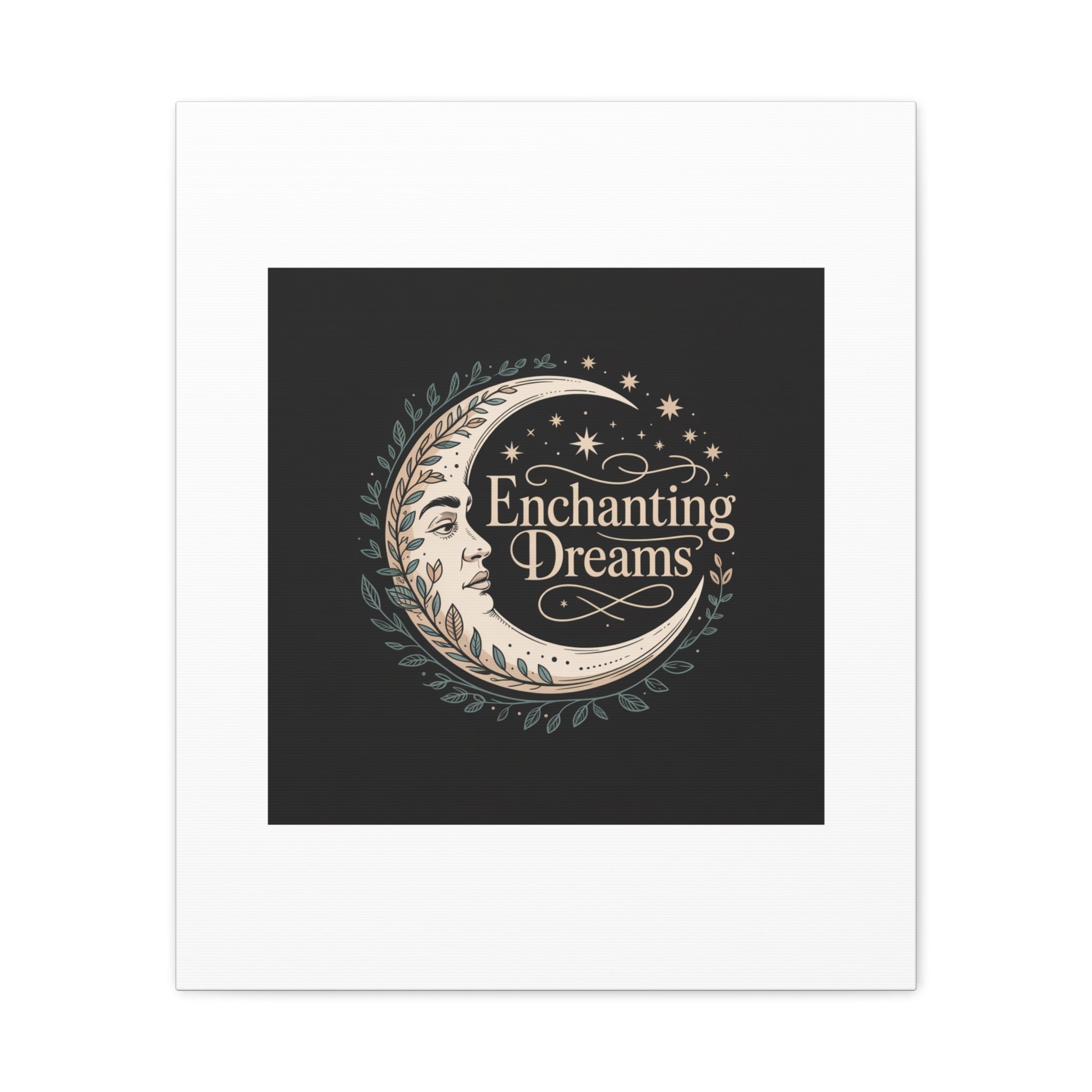 Enchanting Dreams Moon Canvas
